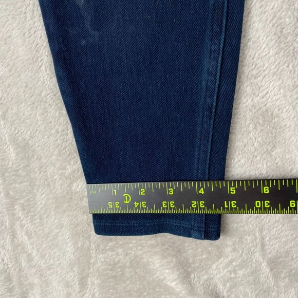 Spanx Women's Jeans Jeggings L/G Dark Wash Skinny Cotton Blend Casual - Picture 6 of 13